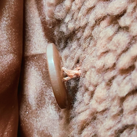 Denim+Company Sherpa Jacket Size M Color Mauve - Picture 12 of 15